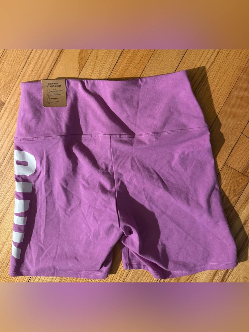 Victoria's Secret purple large bike shorts new